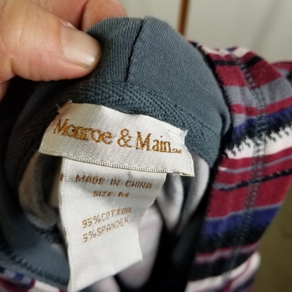 Monroe & Main hoodie sz M gray - Picture 3 of 4